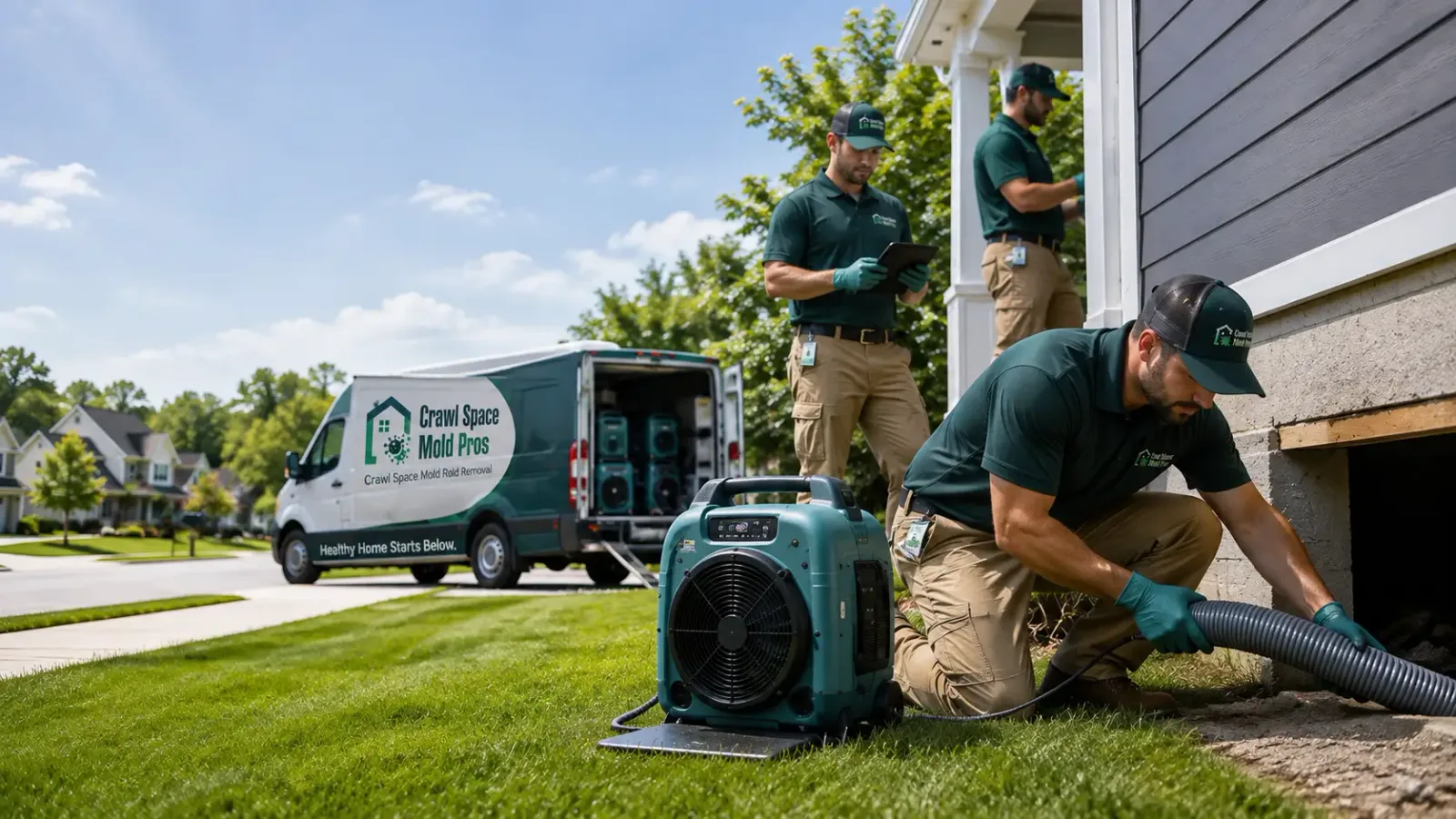 Crawl Space Mold Removal in Saint Francis, KS